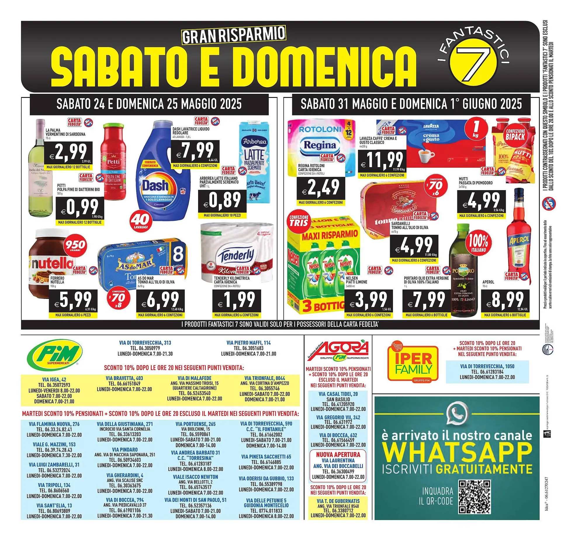 Volantino Supermercati Agorà da 23 maggio a 2 giugno di 2025 - Pagina del volantino 24
