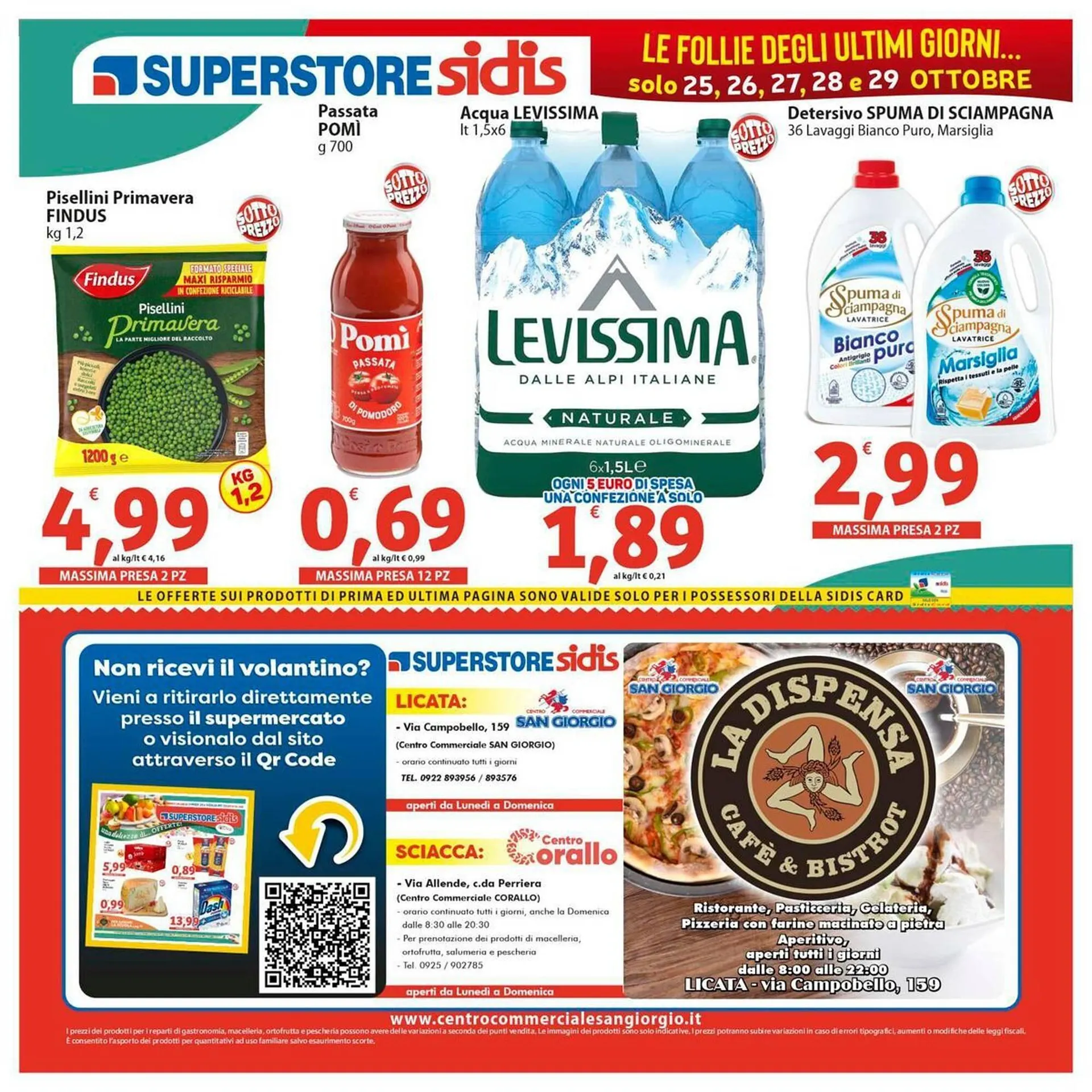 Volantino Sidis da 22 ottobre a 29 ottobre di 2025 - Pagina del volantino 20