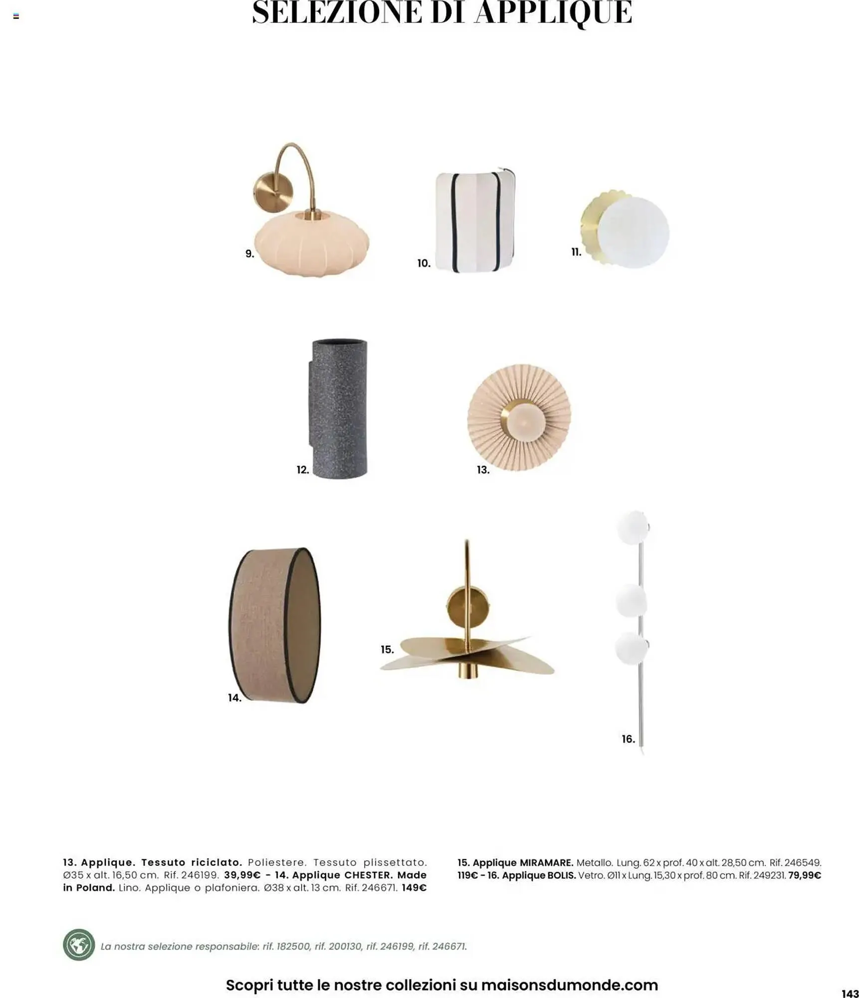 Volantino Maisons du Monde da 27 agosto a 28 febbraio di 2026 - Pagina del volantino 143