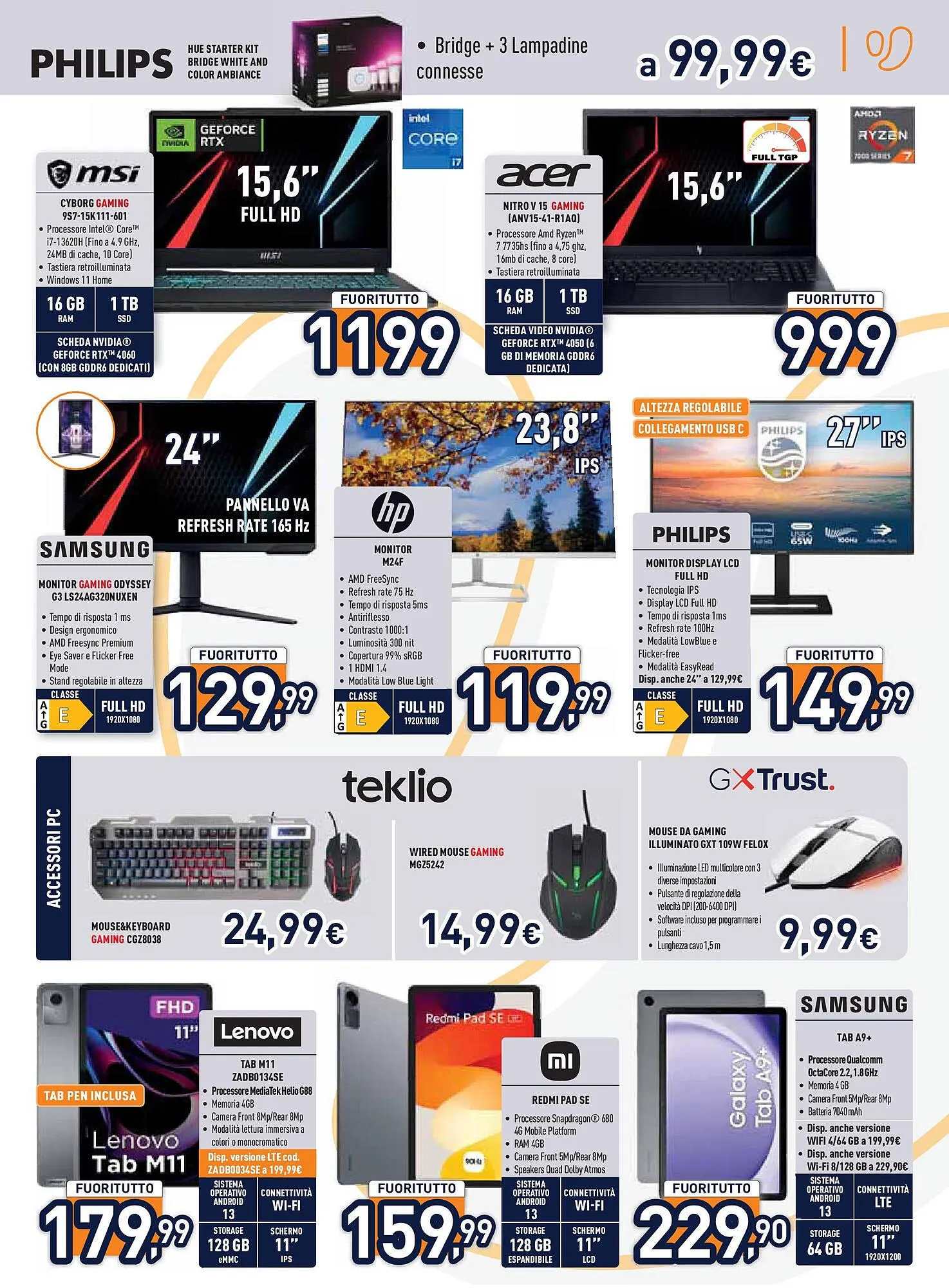 Volantino Unieuro da 13 agosto a 21 agosto di 2024 - Pagina del volantino 13