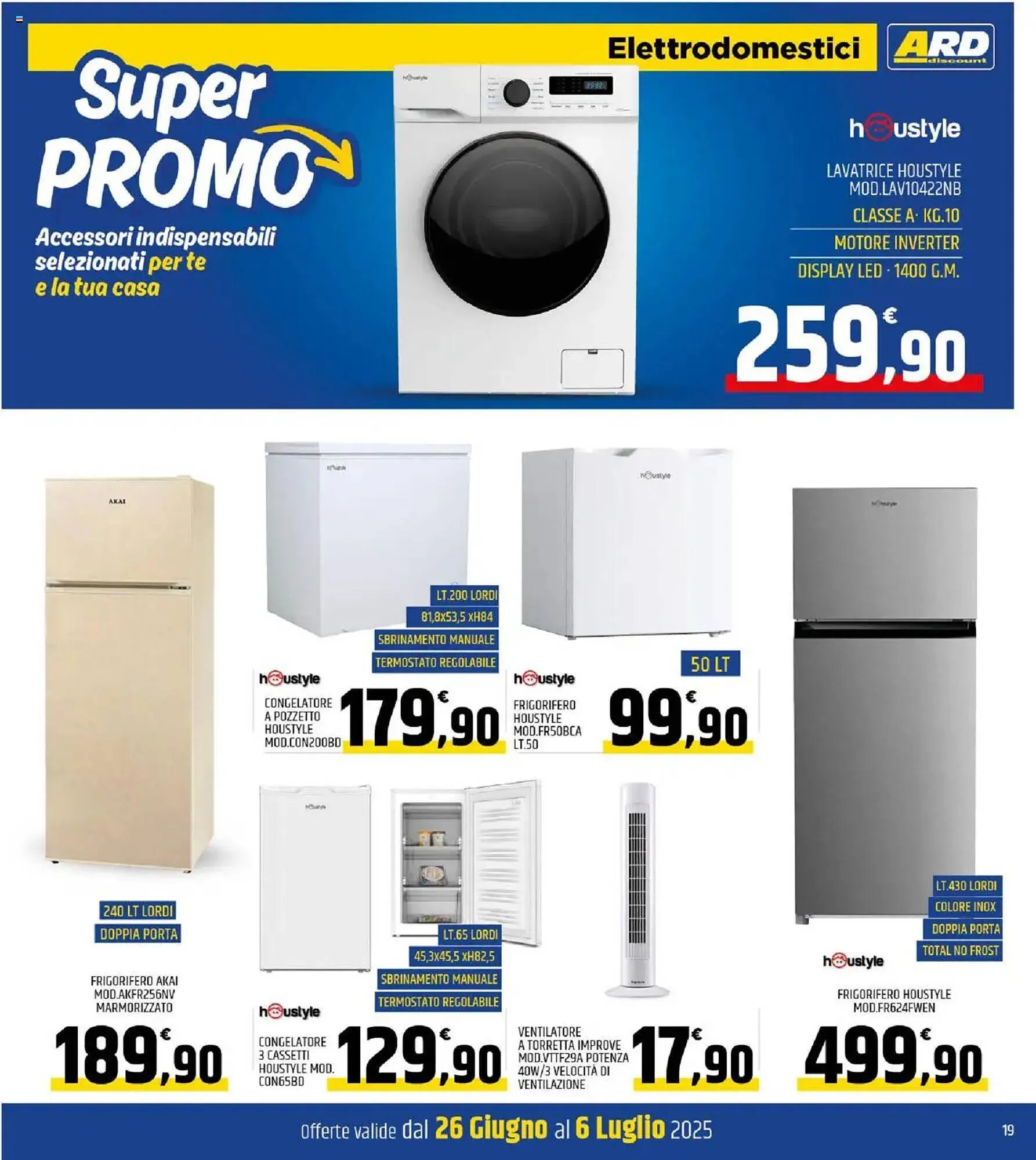 Volantino Ard Discount da 26 giugno a 6 luglio di 2025 - Pagina del volantino 19