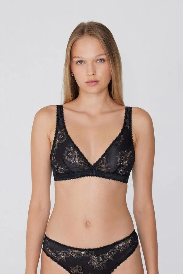 Reggiseno Triangolo Lisbon Noir Opulence