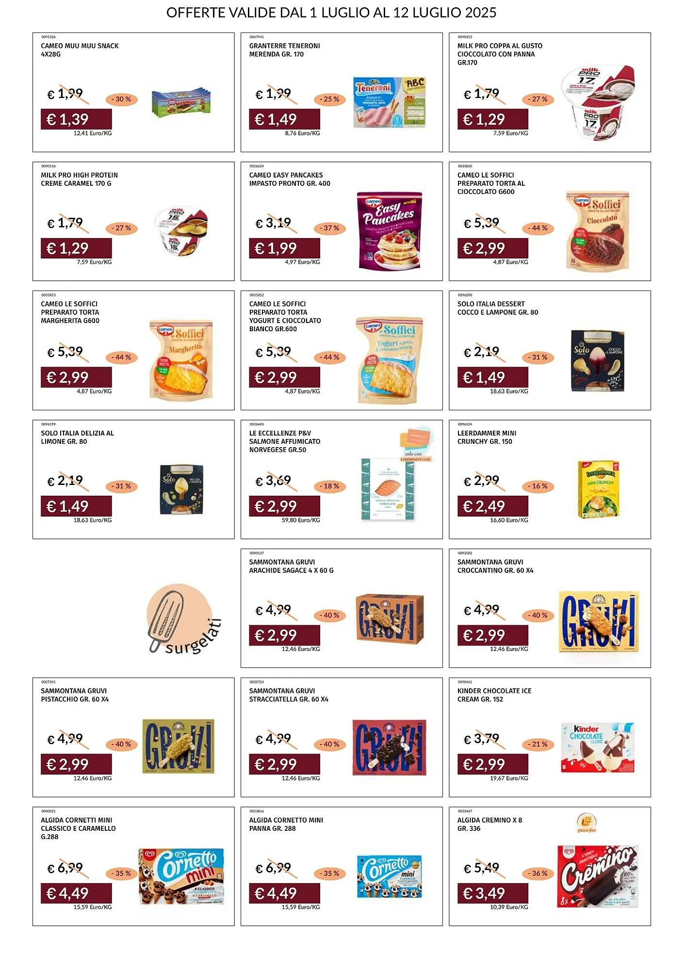 Volantino Prezzemolo e Vitale da 1 luglio a 12 luglio di 2025 - Pagina del volantino 9
