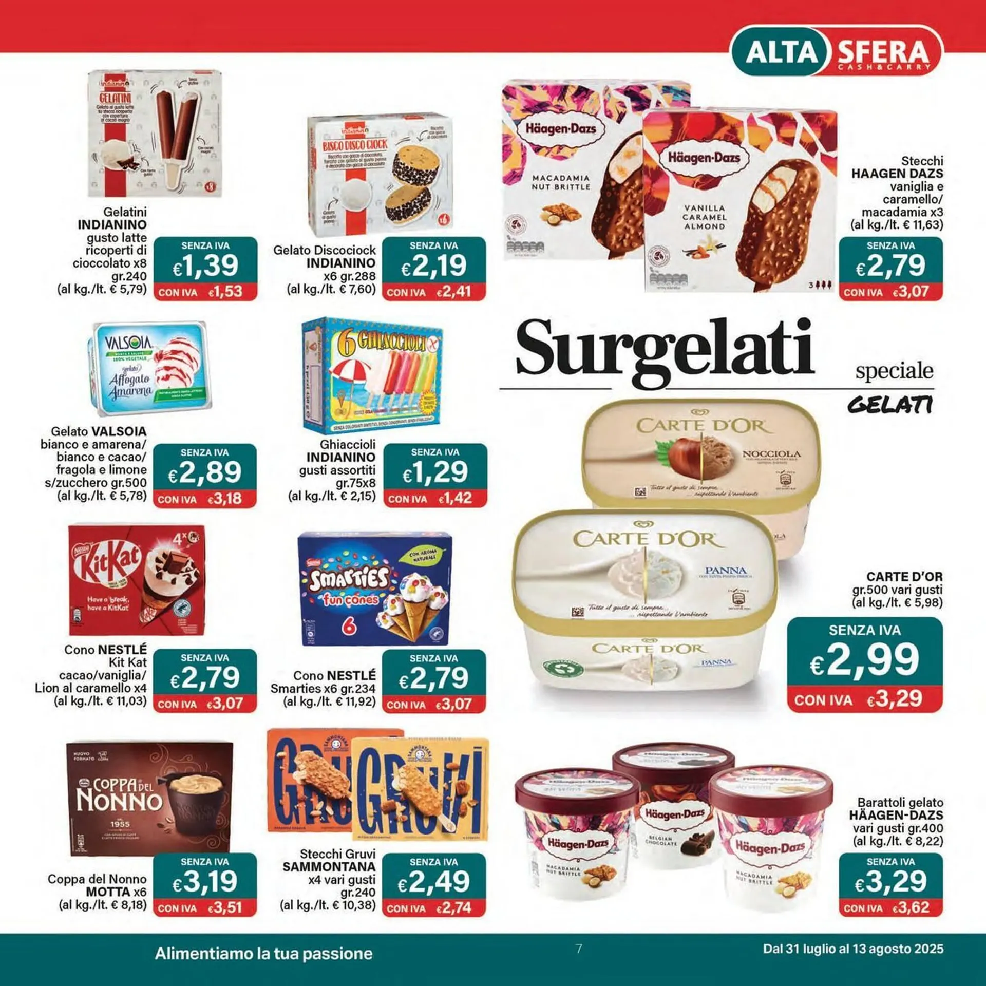 Volantino Altasfera da 31 luglio a 13 agosto di 2025 - Pagina del volantino 7