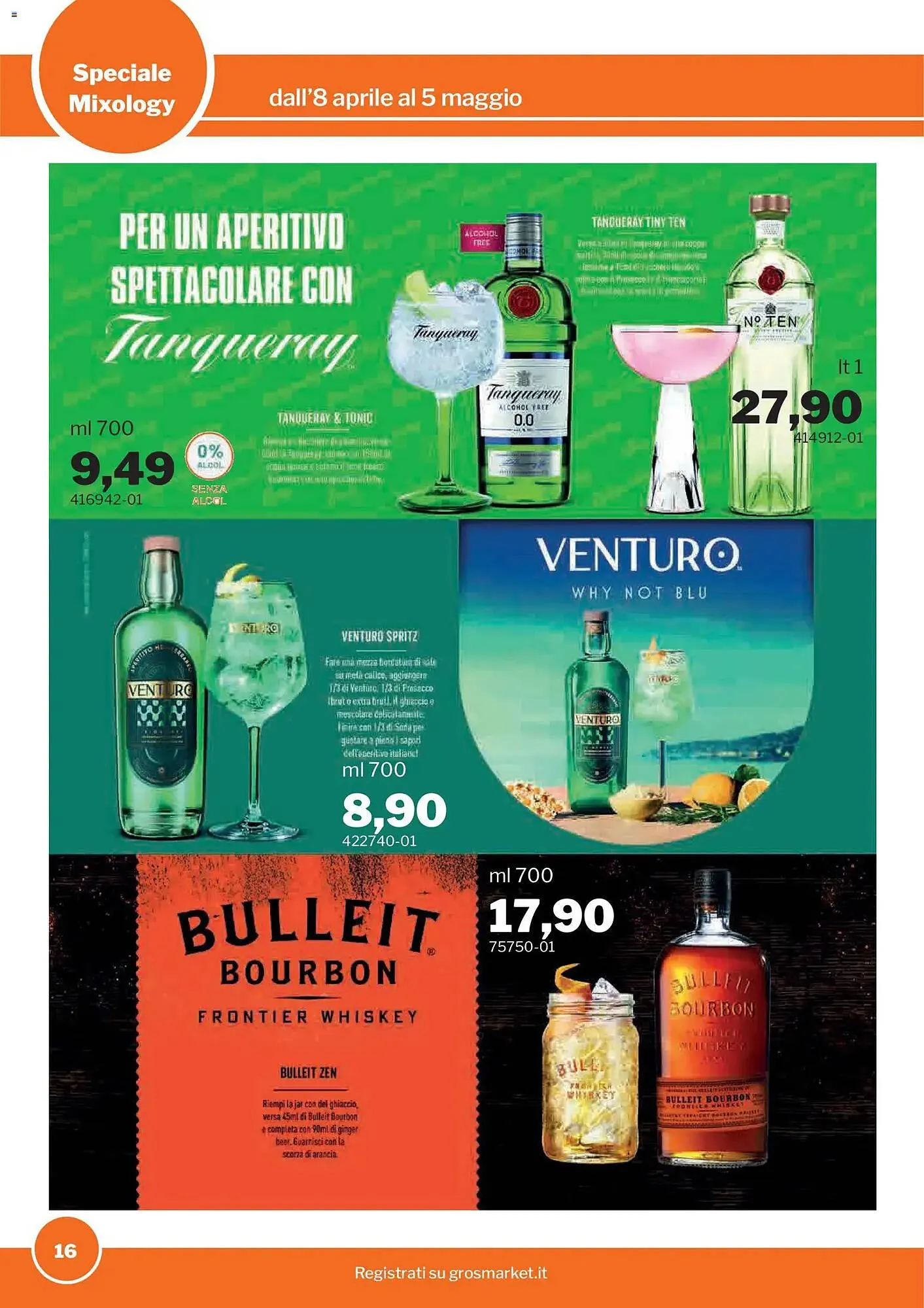 Volantino GrosMarket da 8 aprile a 5 maggio di 2026 - Pagina del volantino 16