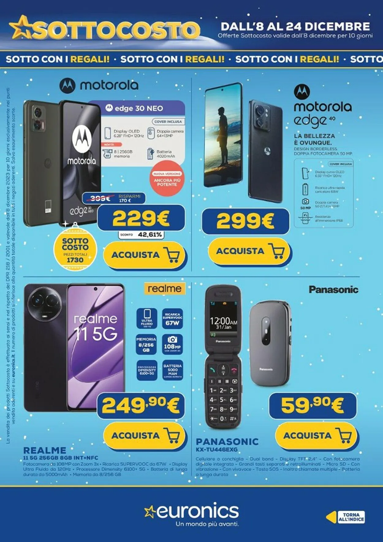 Euronics Volantino attuale da 22 dicembre a 29 dicembre di 2023 - Pagina del volantino 3