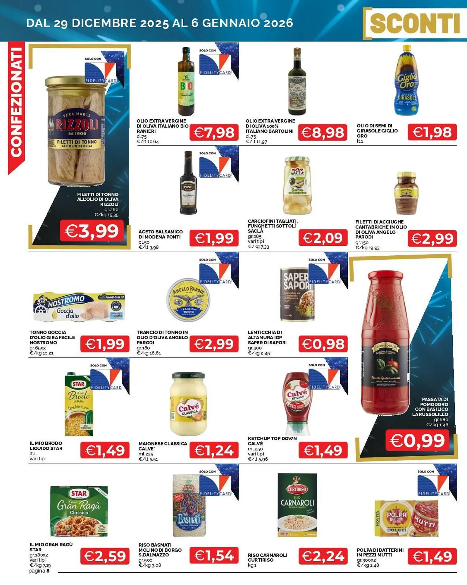 Volantino Mercatò da 29 dicembre a 6 gennaio di 2026 - Pagina del volantino 8