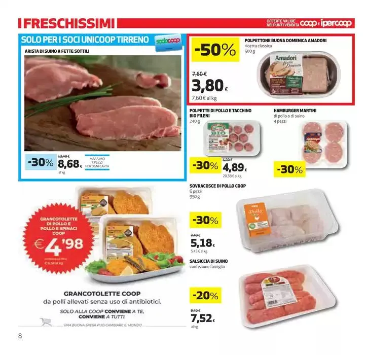 Sconti fino al 50% da 27 marzo a 9 aprile di 2025 - Pagina del volantino 8