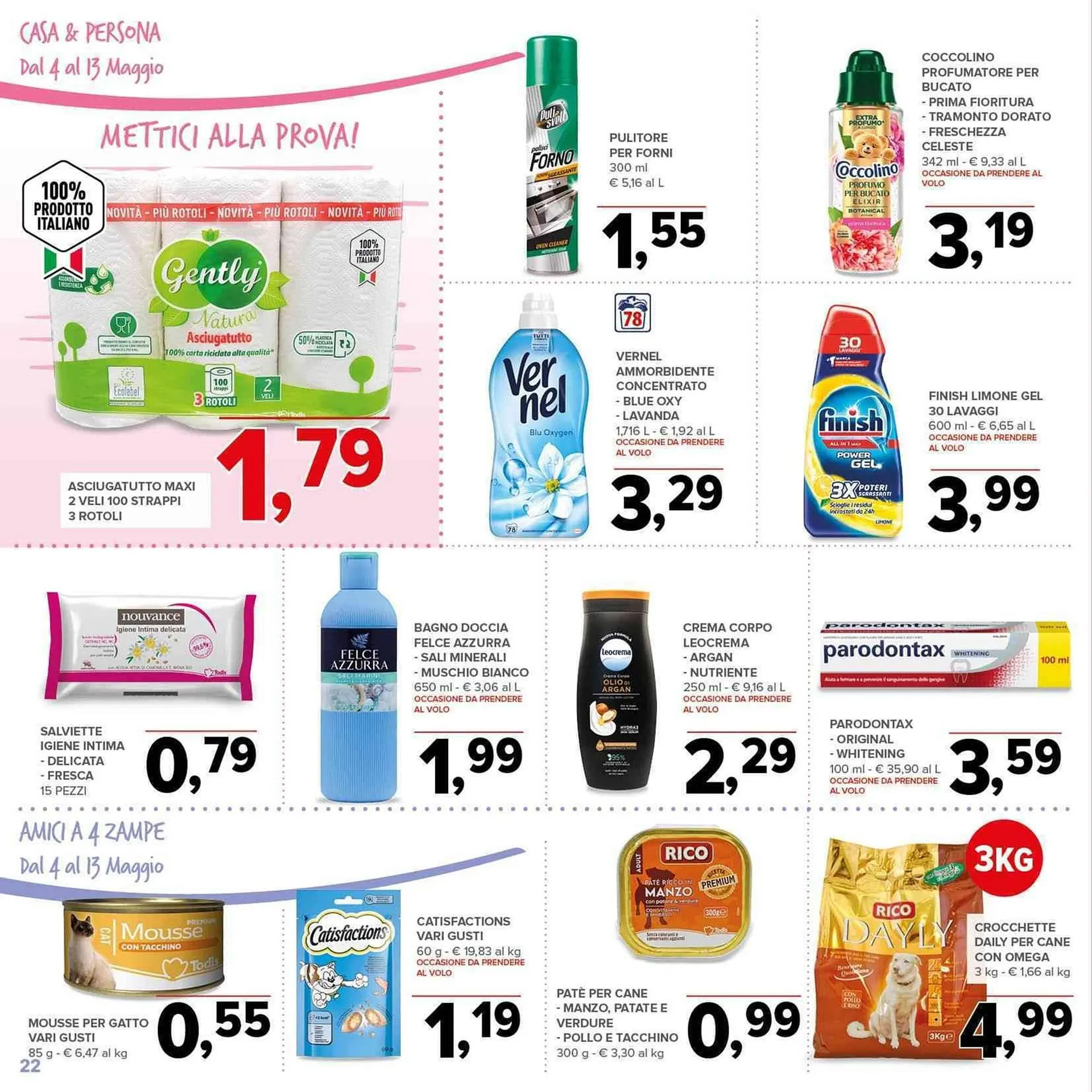 Volantino Todis da 4 maggio a 13 maggio di 2026 - Pagina del volantino 22