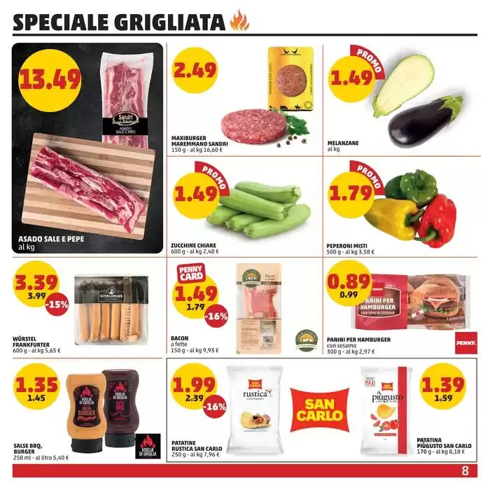 Nuovi reparti macelleria e gastronomia da 22 maggio a 1 giugno di 2025 - Pagina del volantino 8