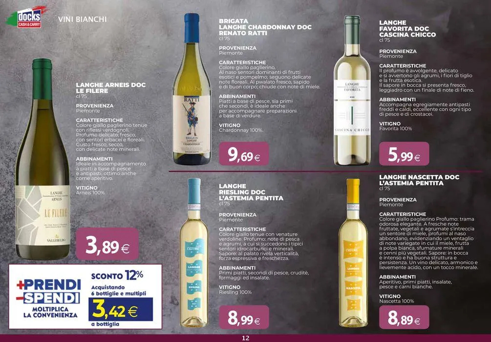 Catalogo Vini da 19 settembre a 16 ottobre di 2024 - Pagina del volantino 12
