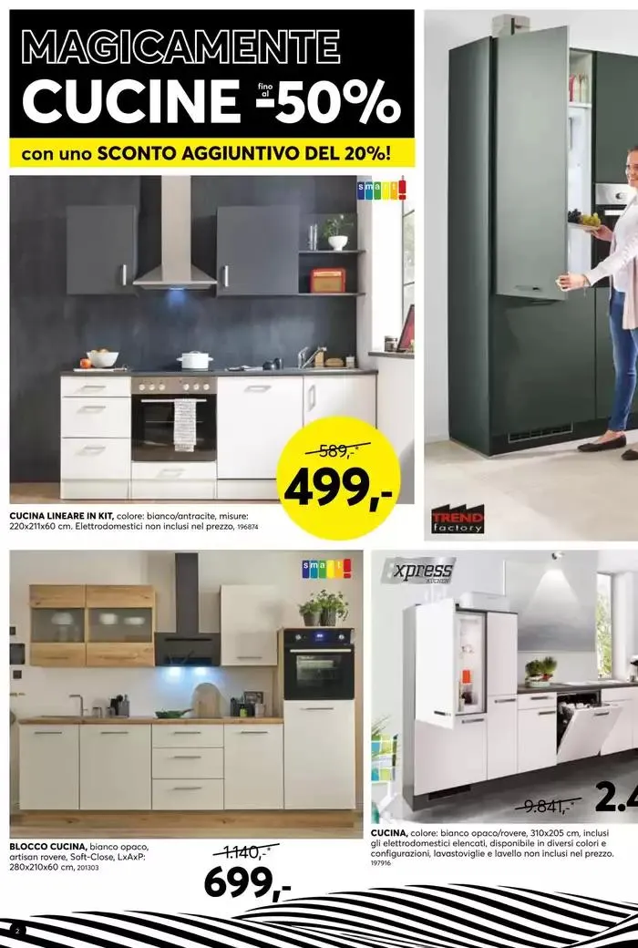Magicamente cucine fino al 50% da 19 maggio a 1 giugno di 2025 - Pagina del volantino 2