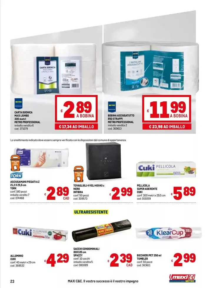 Offerte per te -Maxi da 20 marzo a 2 aprile di 2025 - Pagina del volantino 23