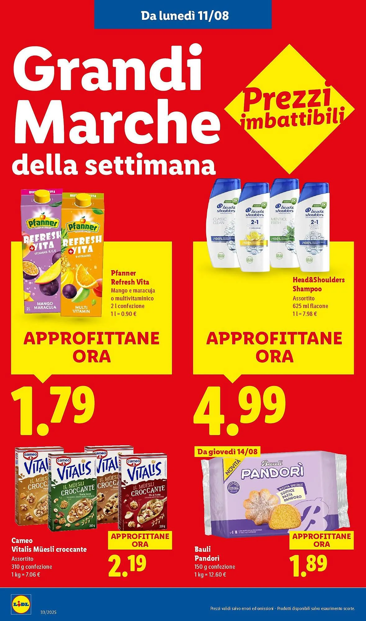 Volantino Lidl da 11 agosto a 17 agosto di 2025 - Pagina del volantino 16