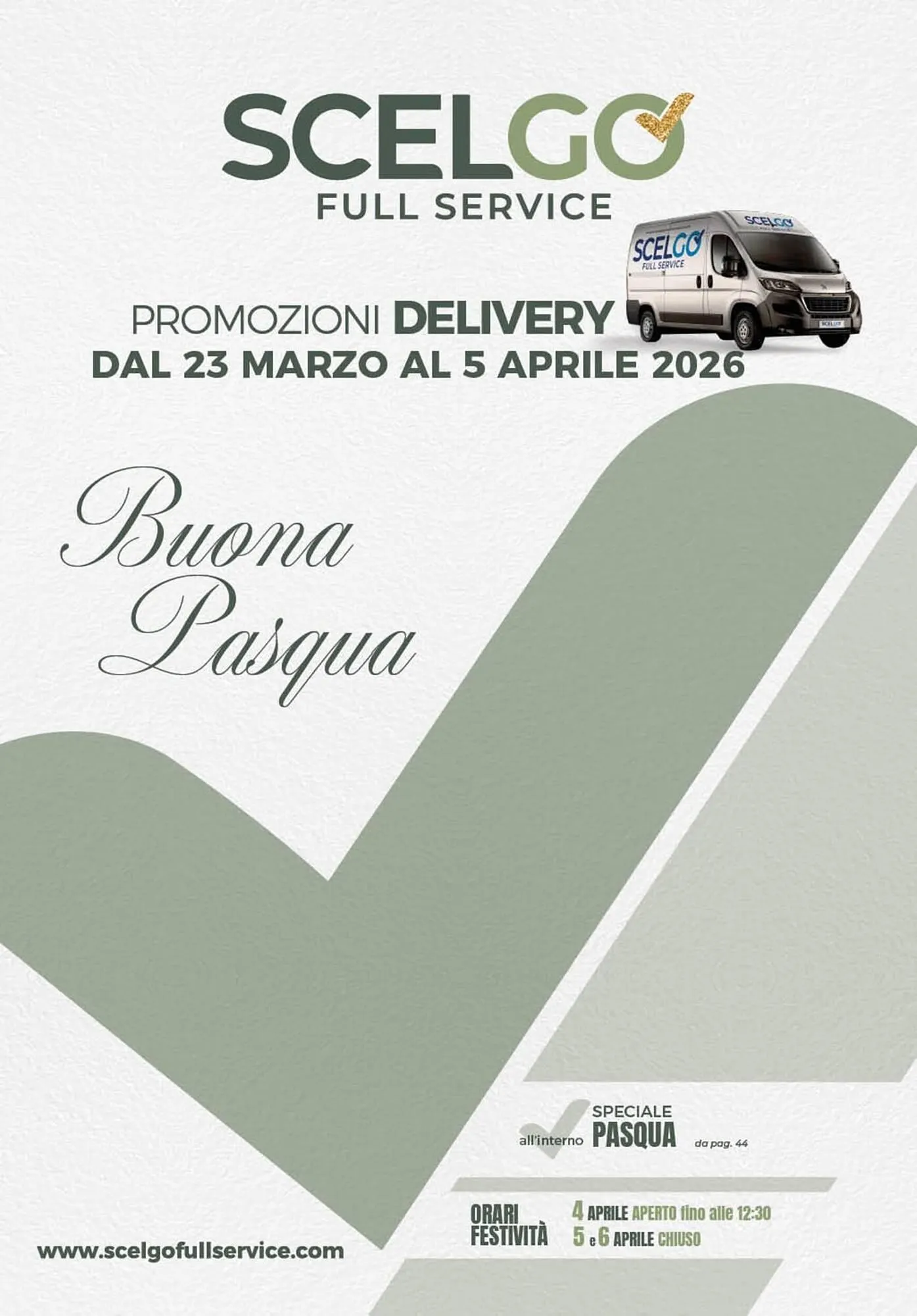 Volantino Scelgo da 23 marzo a 5 aprile di 2026 - Pagina del volantino 1