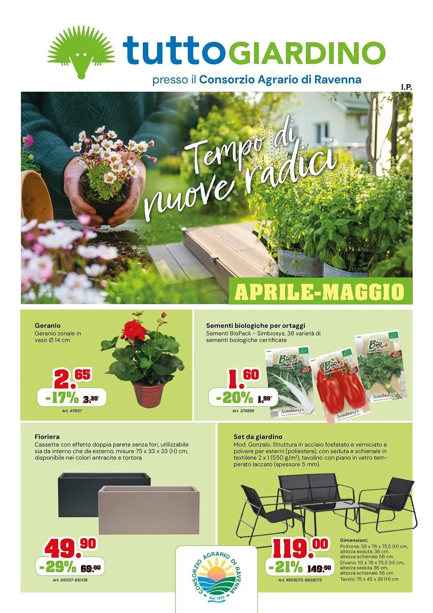 Volantino TuttoGiardino da 1 aprile a 31 maggio di 2026 - Pagina del volantino 1