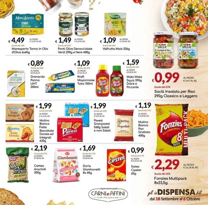 Convenienza d'autunno da 18 settembre a 6 ottobre di 2024 - Pagina del volantino 7