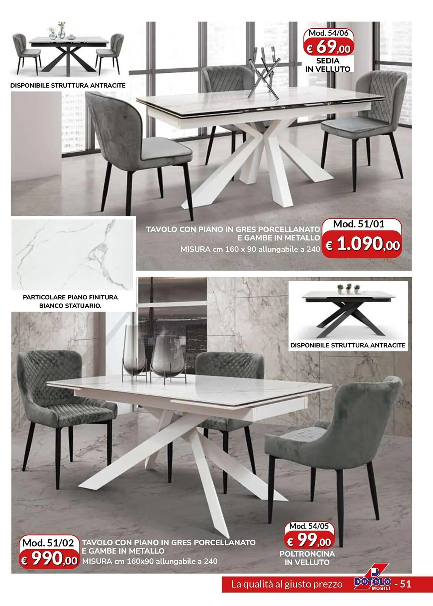 Volantino Dotolo Mobili da 12 luglio a 31 dicembre di 2024 - Pagina del volantino 51