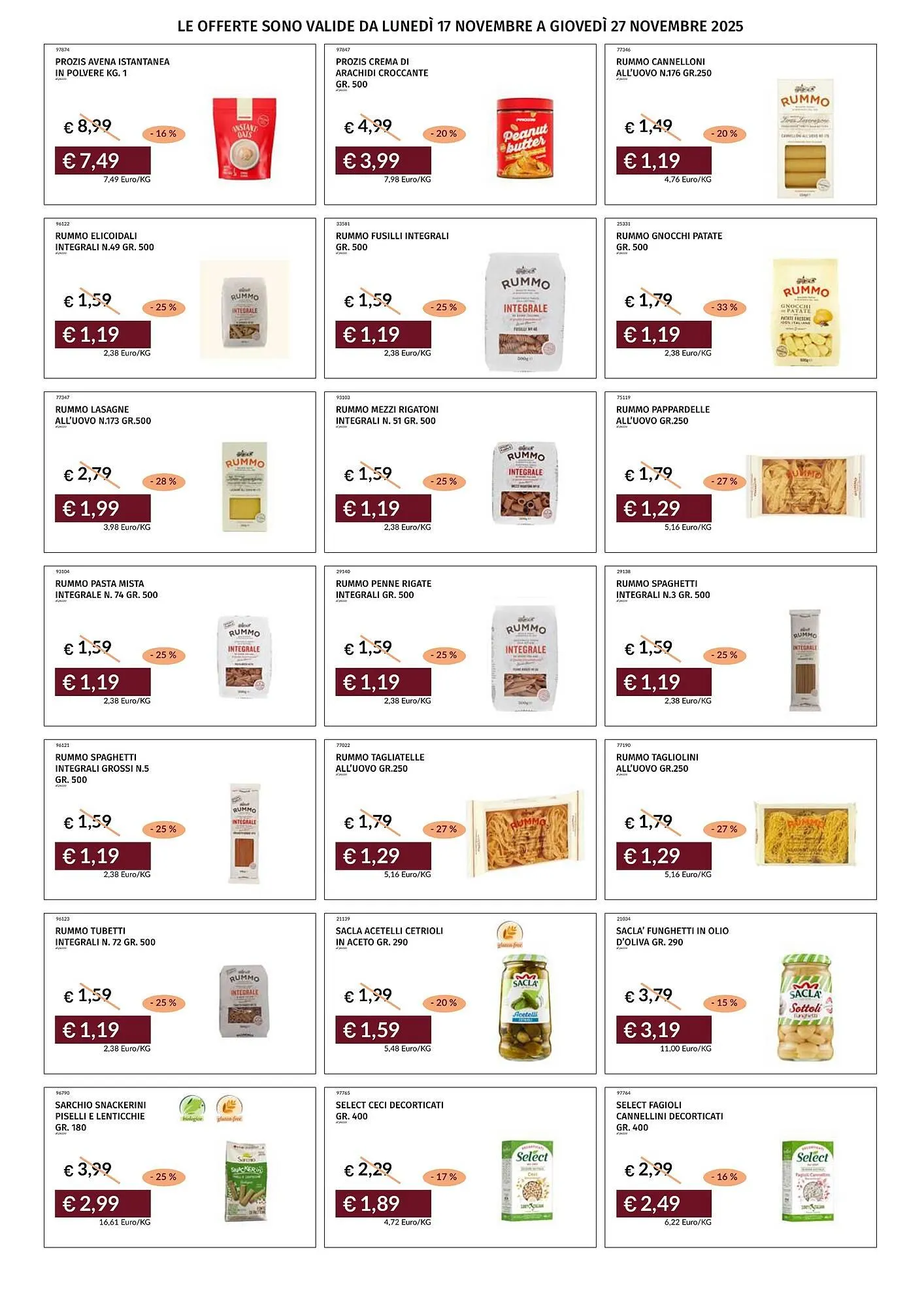 Volantino Prezzemolo e Vitale da 17 novembre a 27 novembre di 2025 - Pagina del volantino 27
