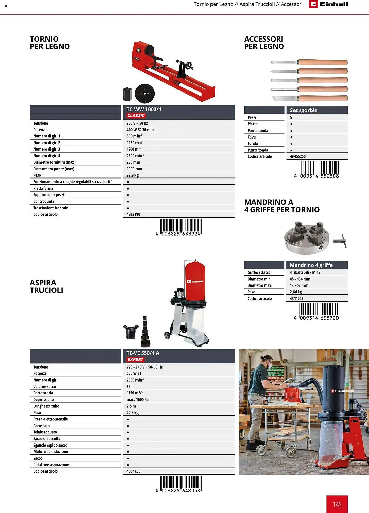 Volantino Einhell da 17 marzo a 31 dicembre di 2026 - Pagina del volantino 147
