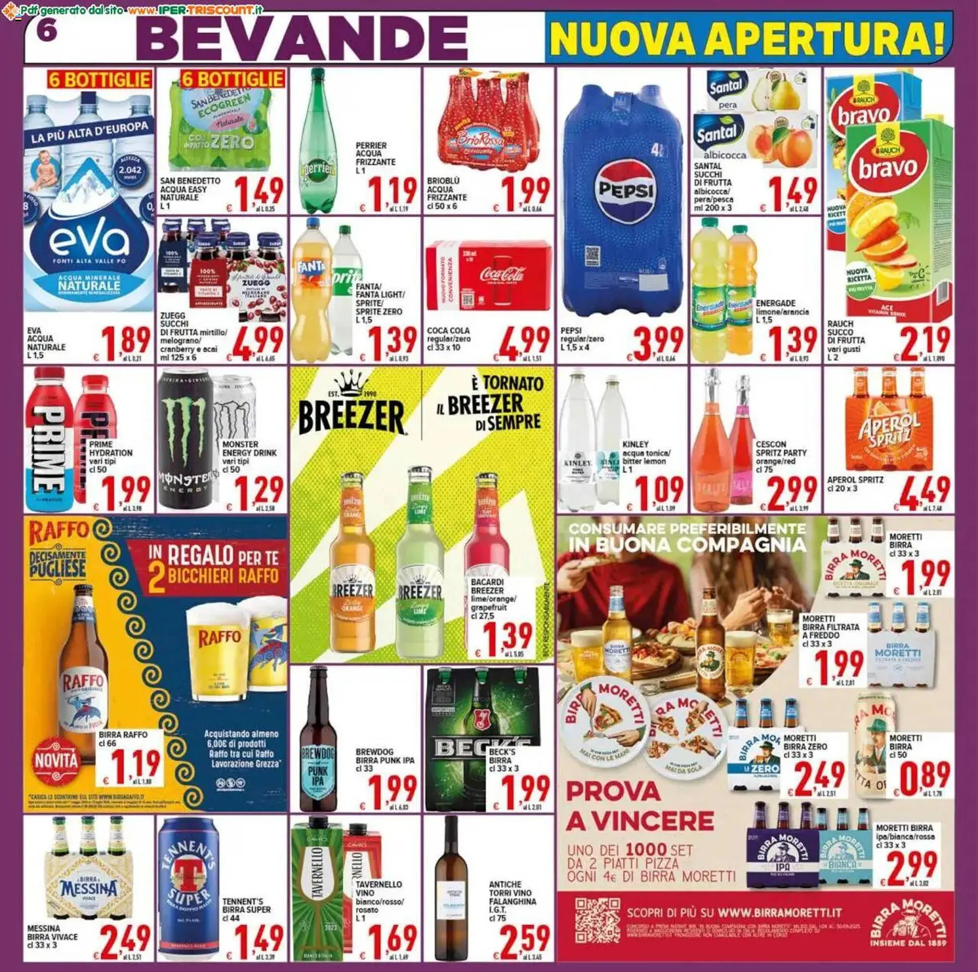 Volantino Iper Triscount da 25 giugno a 3 luglio di 2025 - Pagina del volantino 6