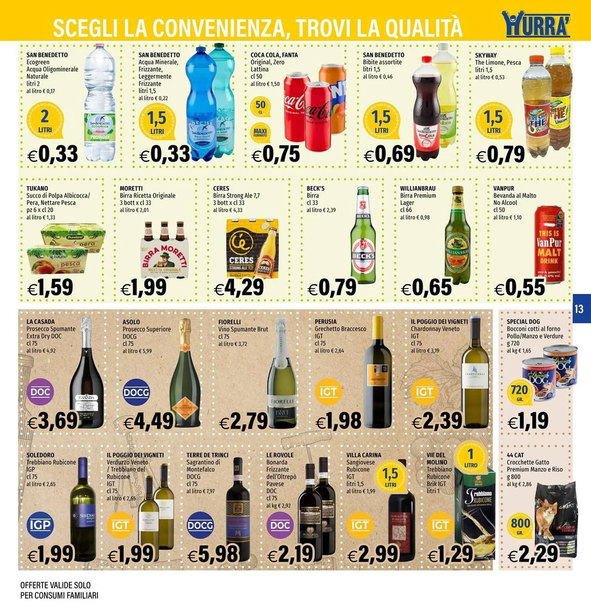 Volantino Hurrà da 12 marzo a 25 marzo di 2026 - Pagina del volantino 13