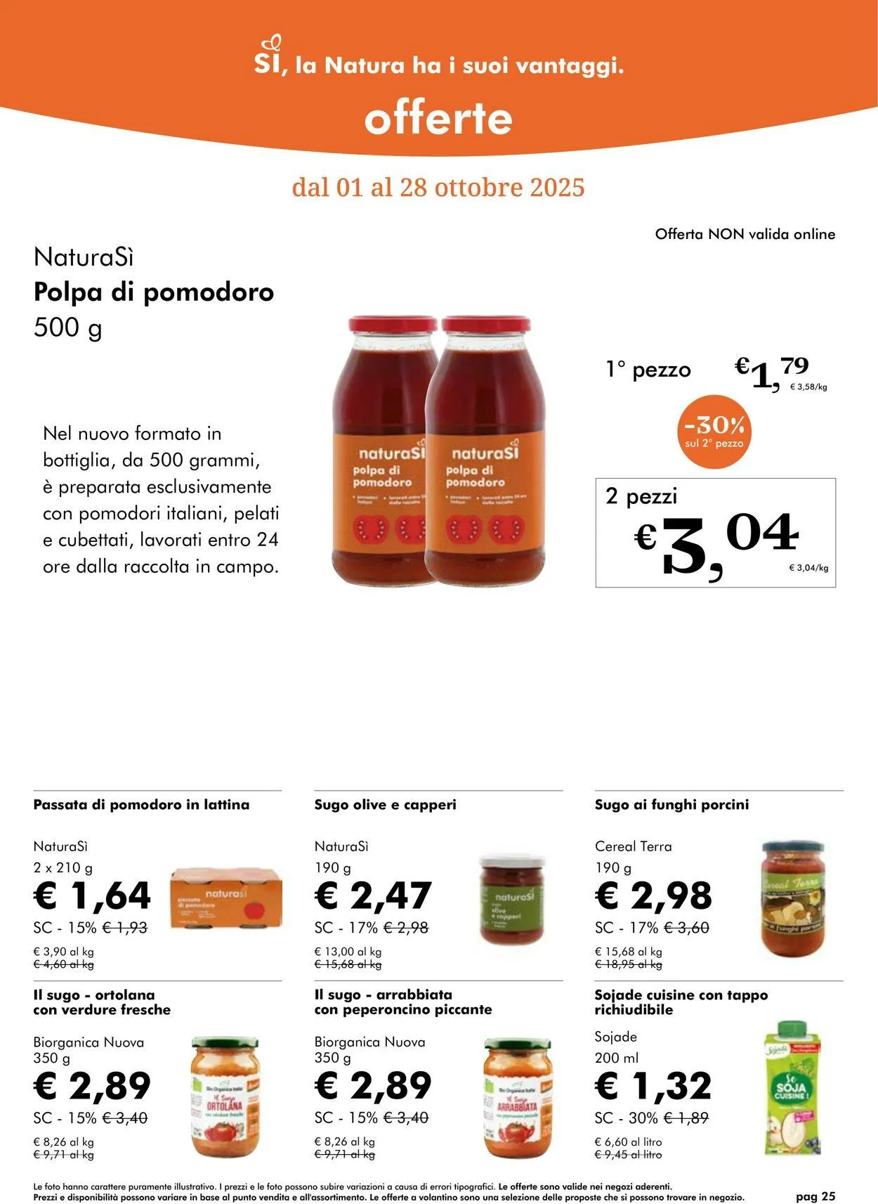 Natura Sì Volantino attuale da 6 novembre a 20 novembre di 2025 - Pagina del volantino 24