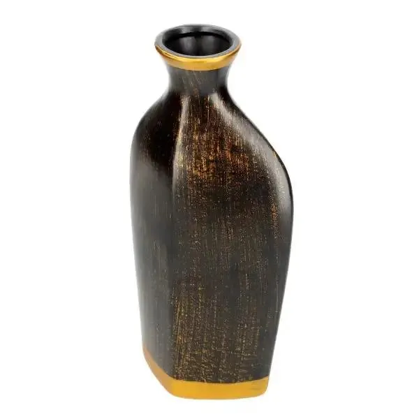 VASO IN TERRACOTTA 15X8X33 DECORATO