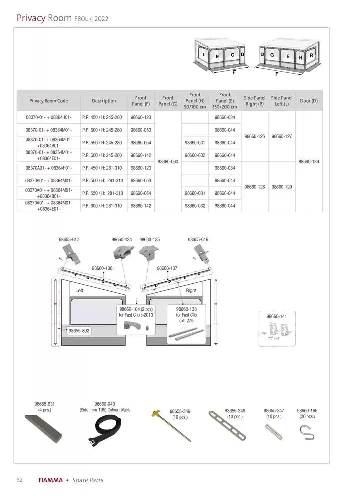 Spare parts catalogo 2025 da 14 gennaio a 31 dicembre di 2025 - Pagina del volantino 52