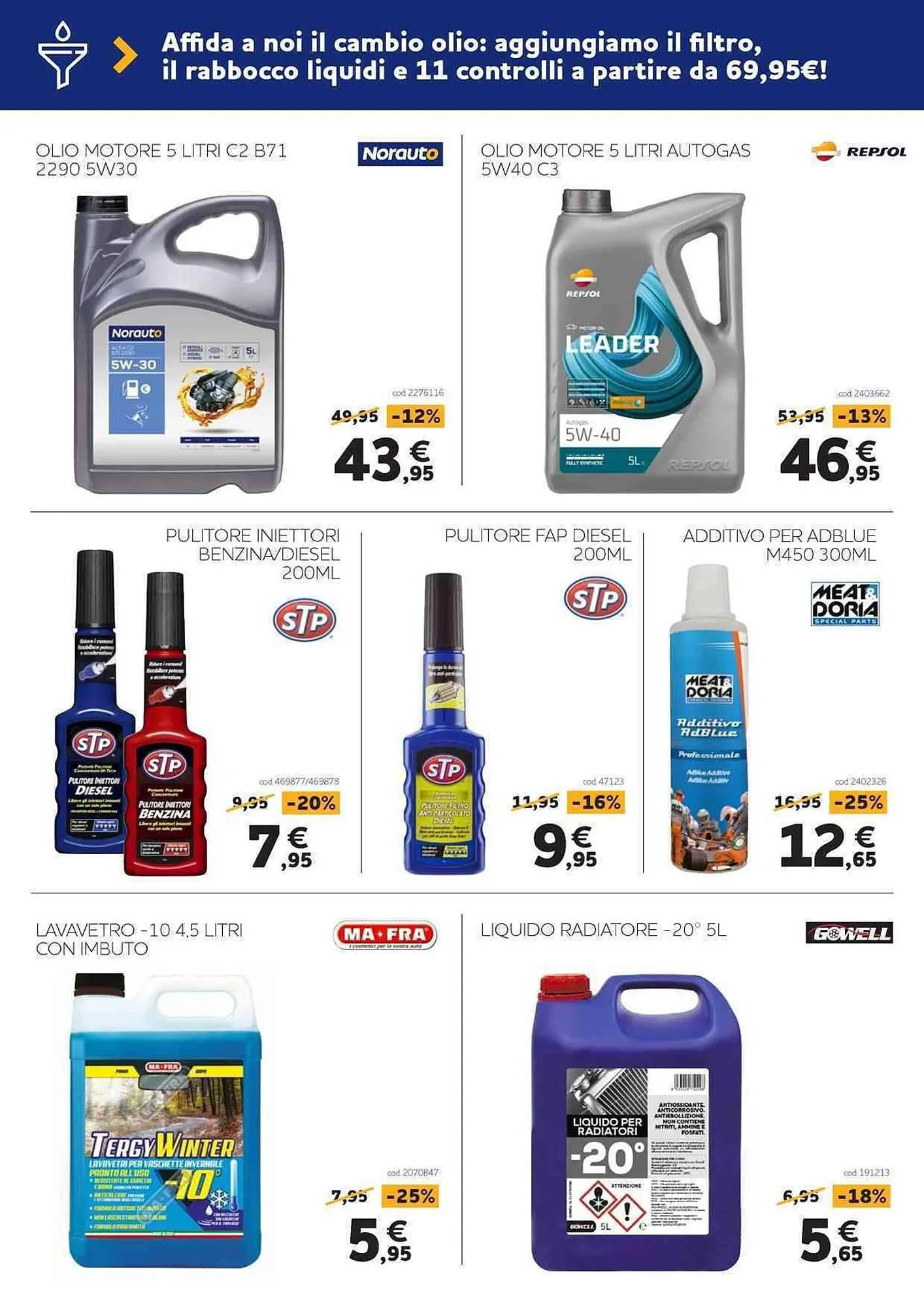 Volantino Norauto da 26 ottobre a 20 novembre di 2023 - Pagina del volantino 12