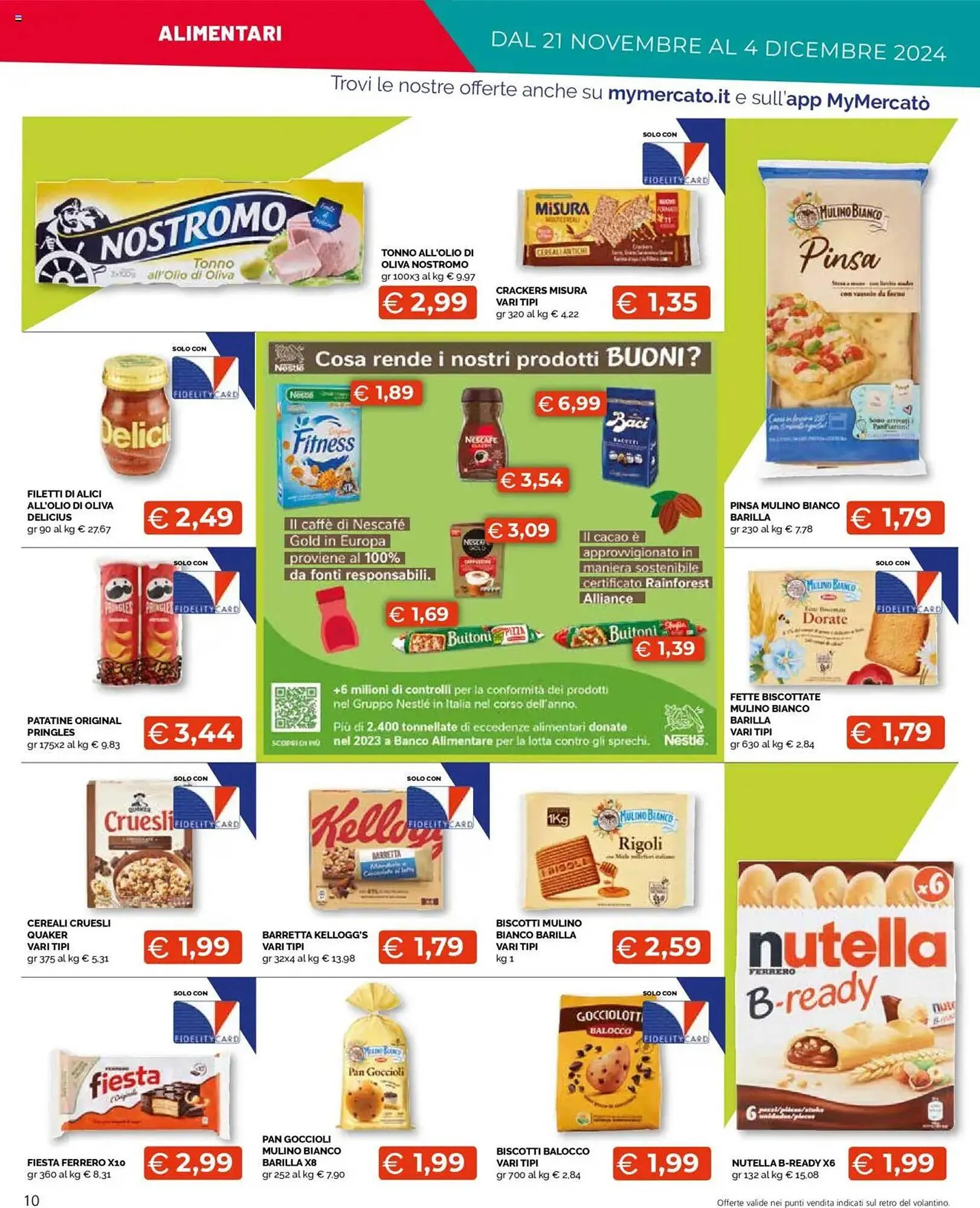 Volantino Mercatò Big da 21 novembre a 4 dicembre di 2024 - Pagina del volantino 10