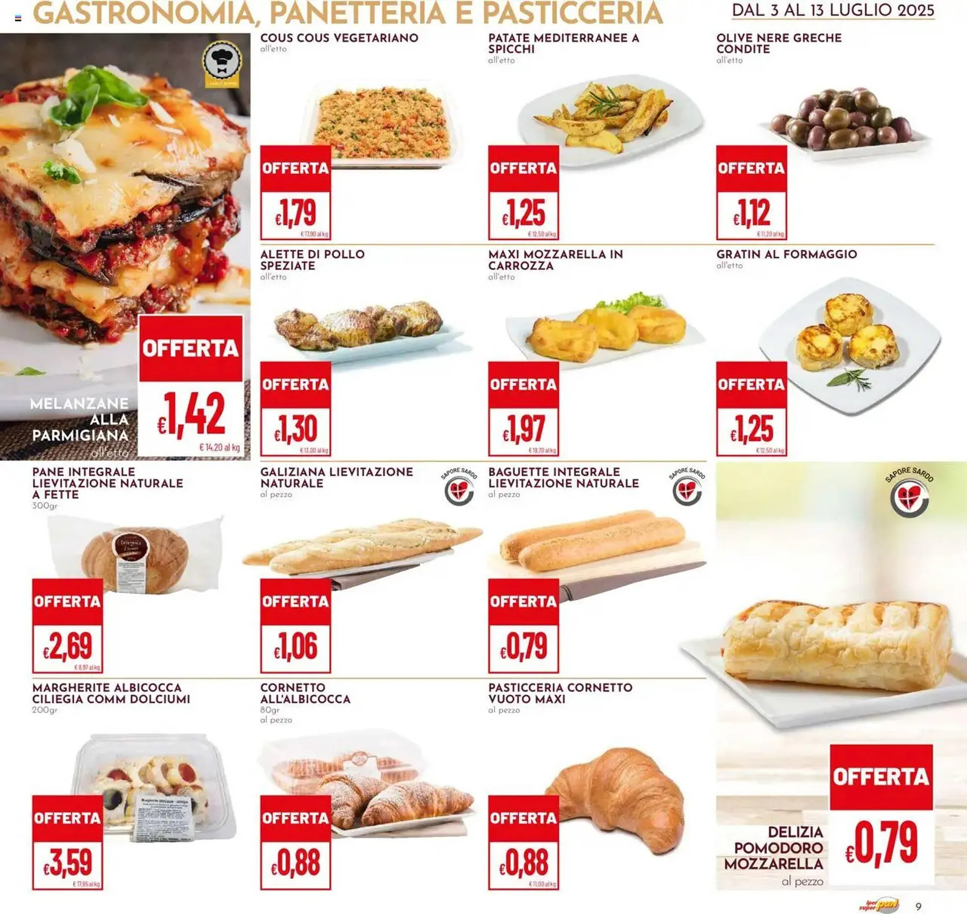 Volantino Pan da 3 luglio a 13 luglio di 2025 - Pagina del volantino 9