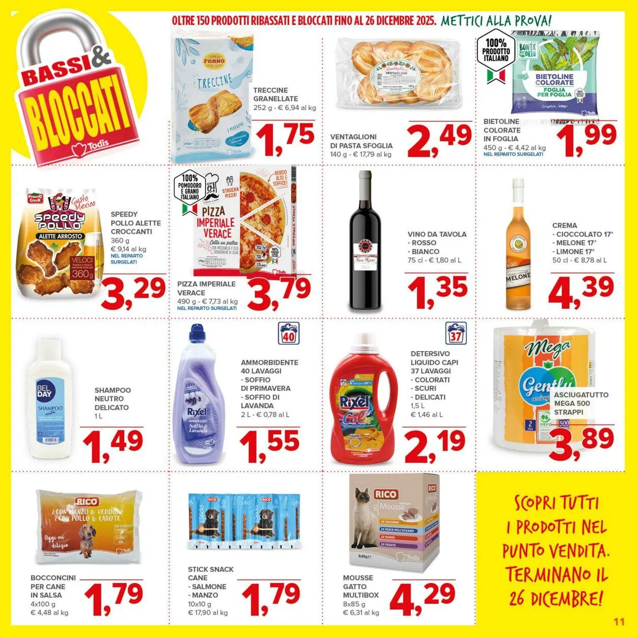 Todis Volantino attuale da 21 gennaio a 4 febbraio di 2026 - Pagina del volantino 11