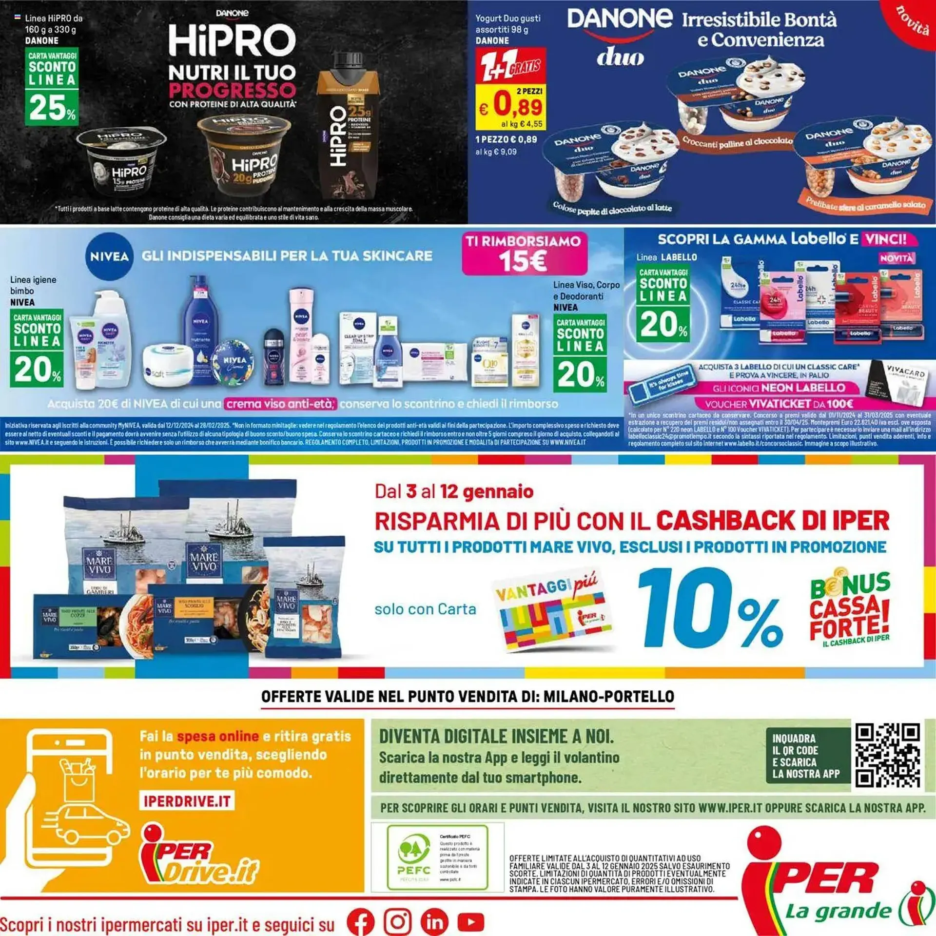 Volantino Iper La Grande da 3 gennaio a 12 gennaio di 2025 - Pagina del volantino 32