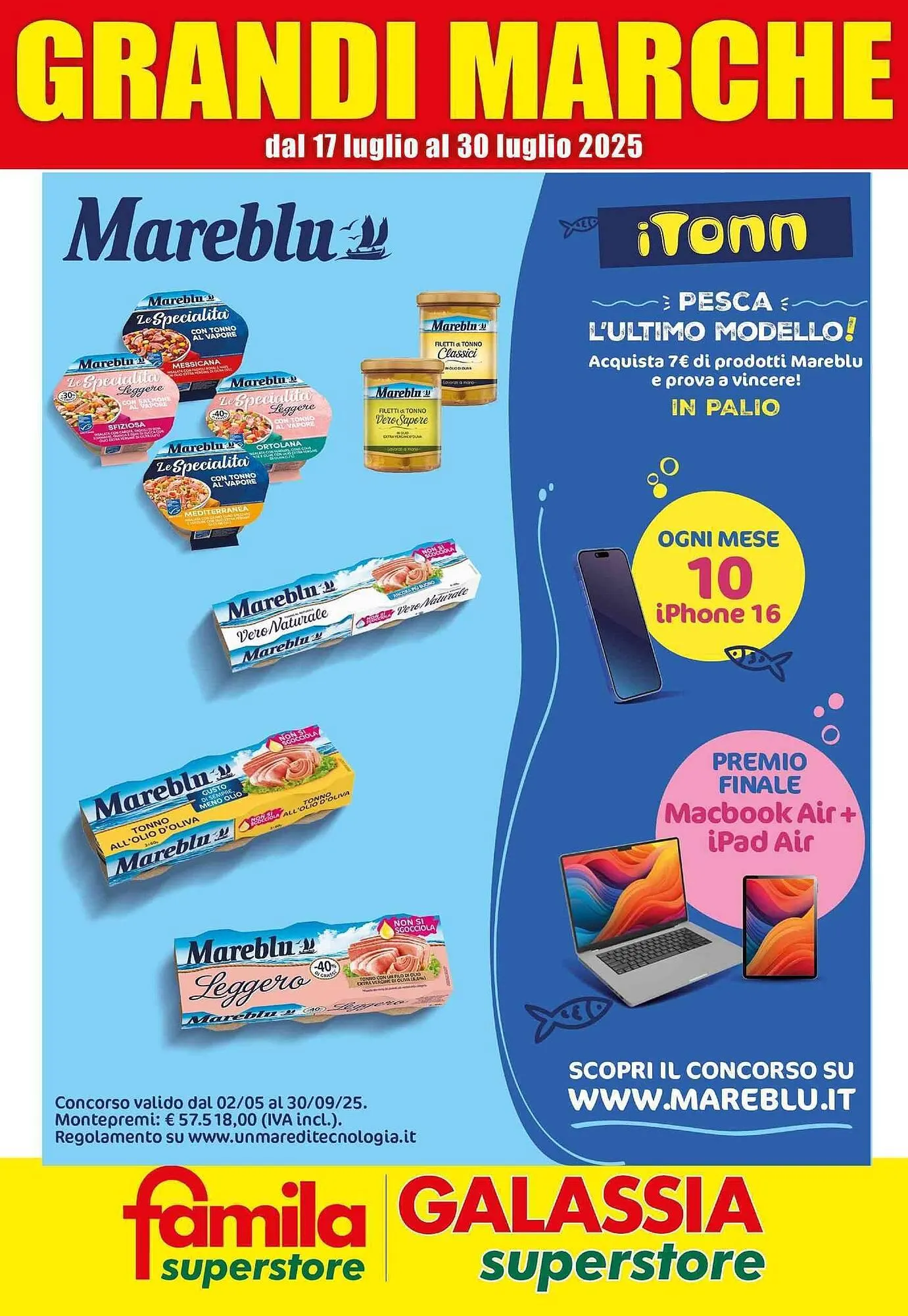 Volantino Famila Superstore da 18 luglio a 30 luglio di 2025 - Pagina del volantino 1