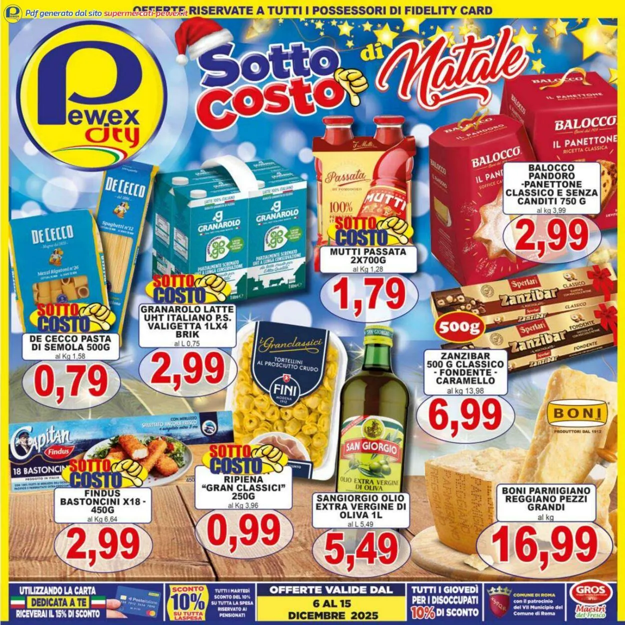 Pewex Volantino attuale da 15 dicembre a 29 dicembre di 2025 - Pagina del volantino 1