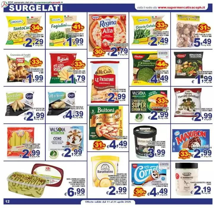 Buona Pasqua da 11 aprile a 21 aprile di 2025 - Pagina del volantino 12