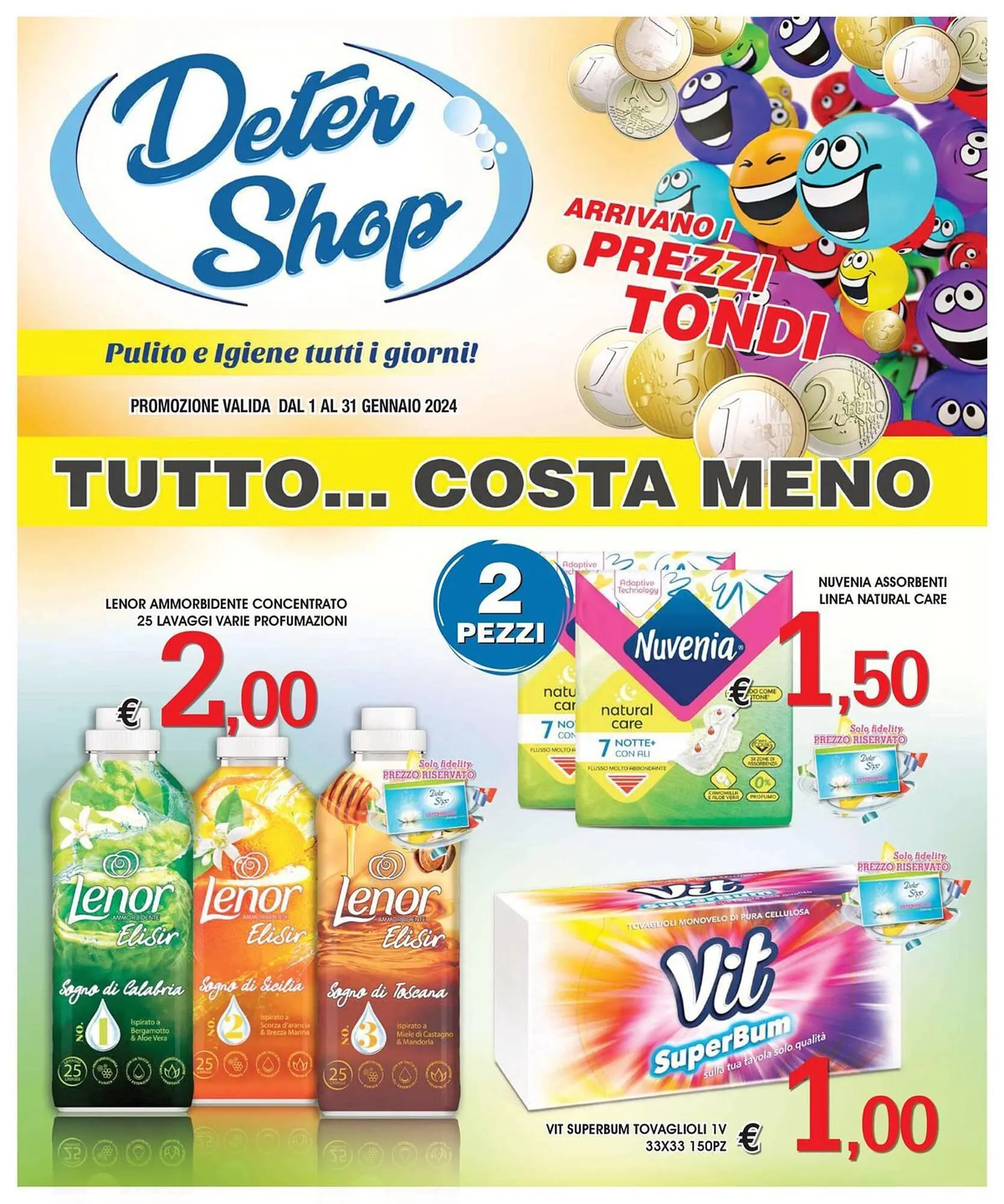 Volantino Deter Shop da 8 gennaio a 31 gennaio di 2024 - Pagina del volantino 