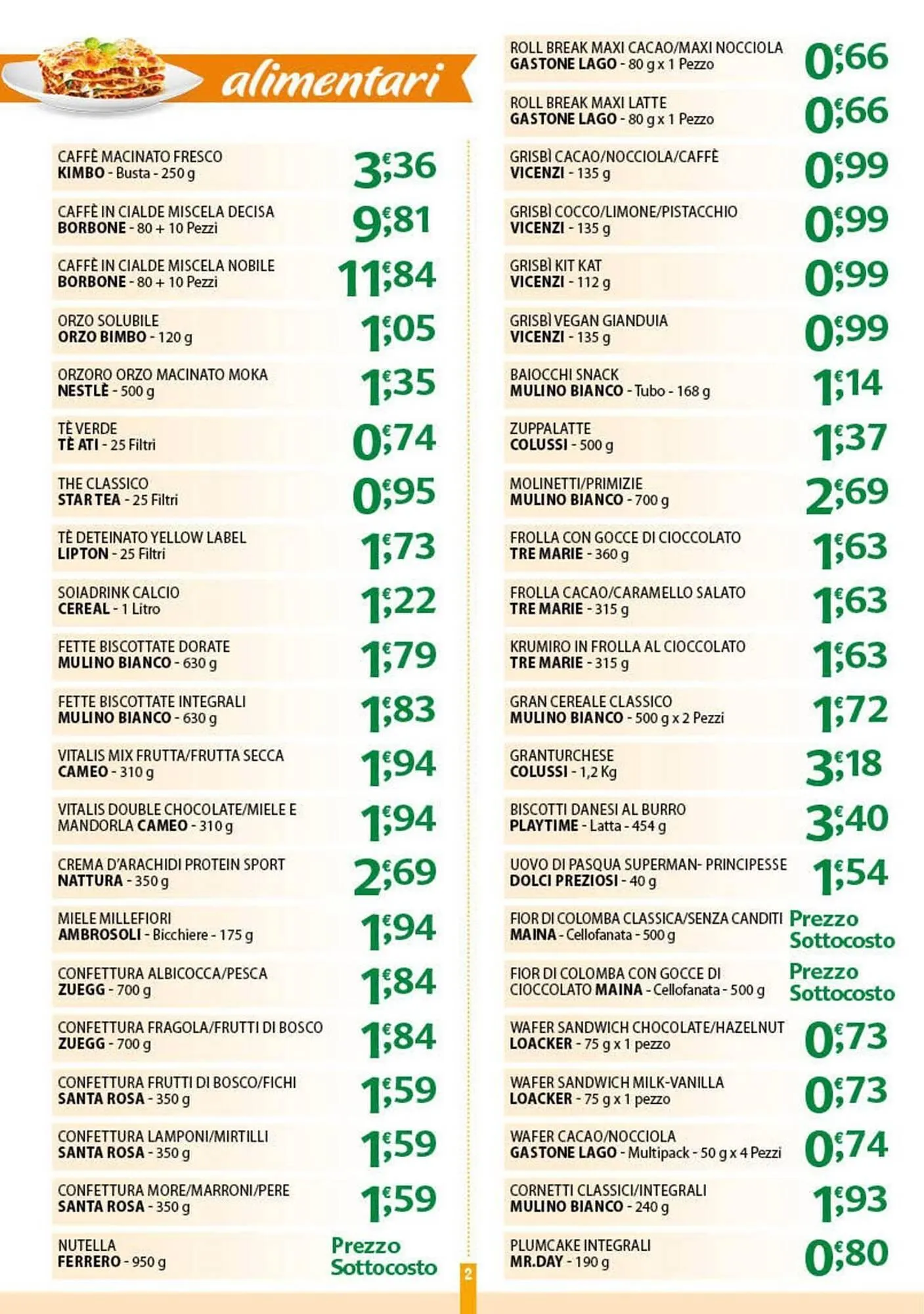 Volantino Gambardella Cash da 23 febbraio a 28 febbraio di 2026 - Pagina del volantino 2