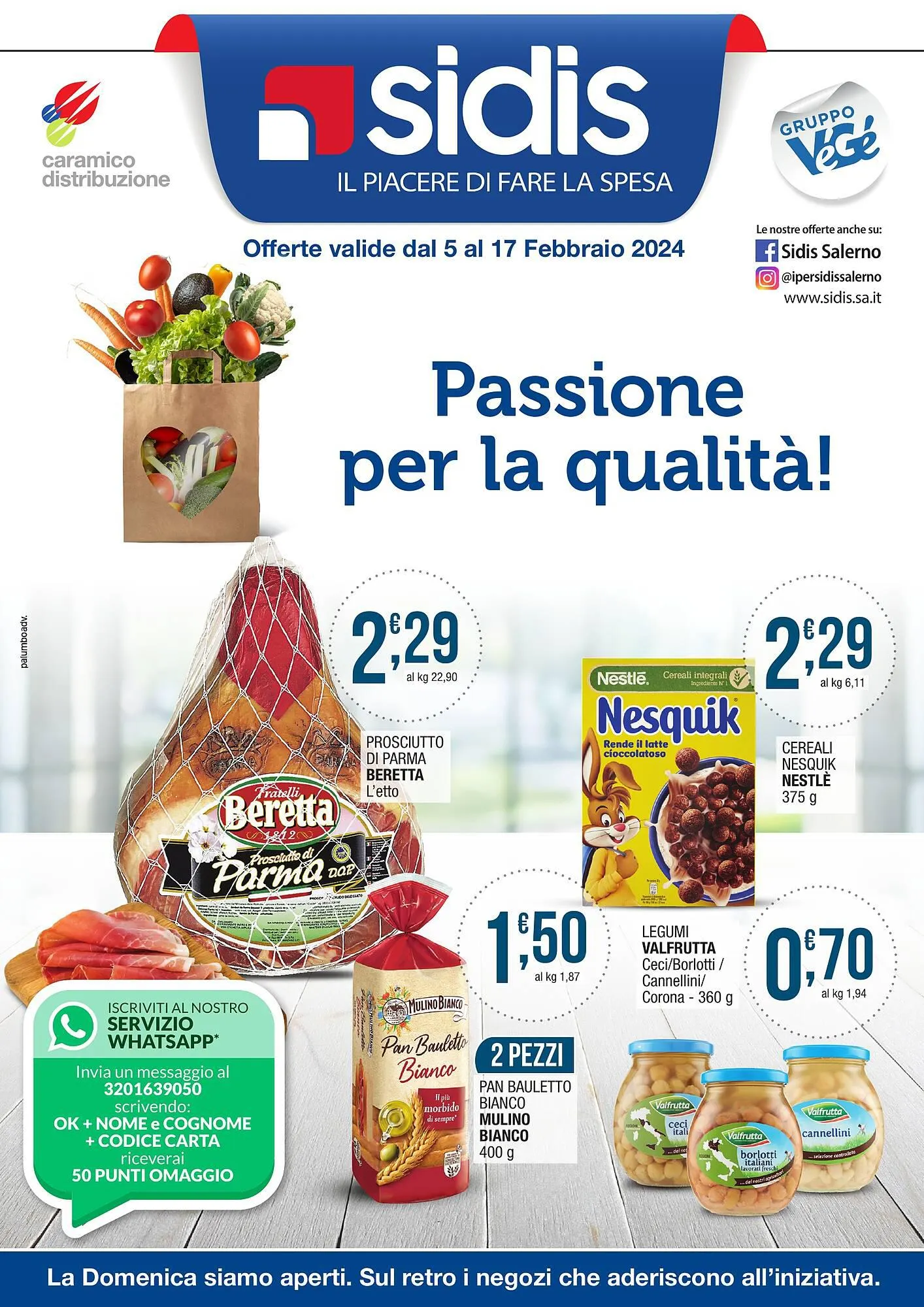 Volantino Sidis da 5 febbraio a 17 febbraio di 2024 - Pagina del volantino 1