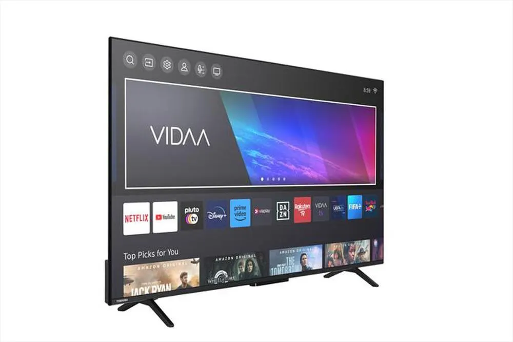 TOSHIBA - Smart TV LED UHD 4K 55" 55QV2463DA-Nero