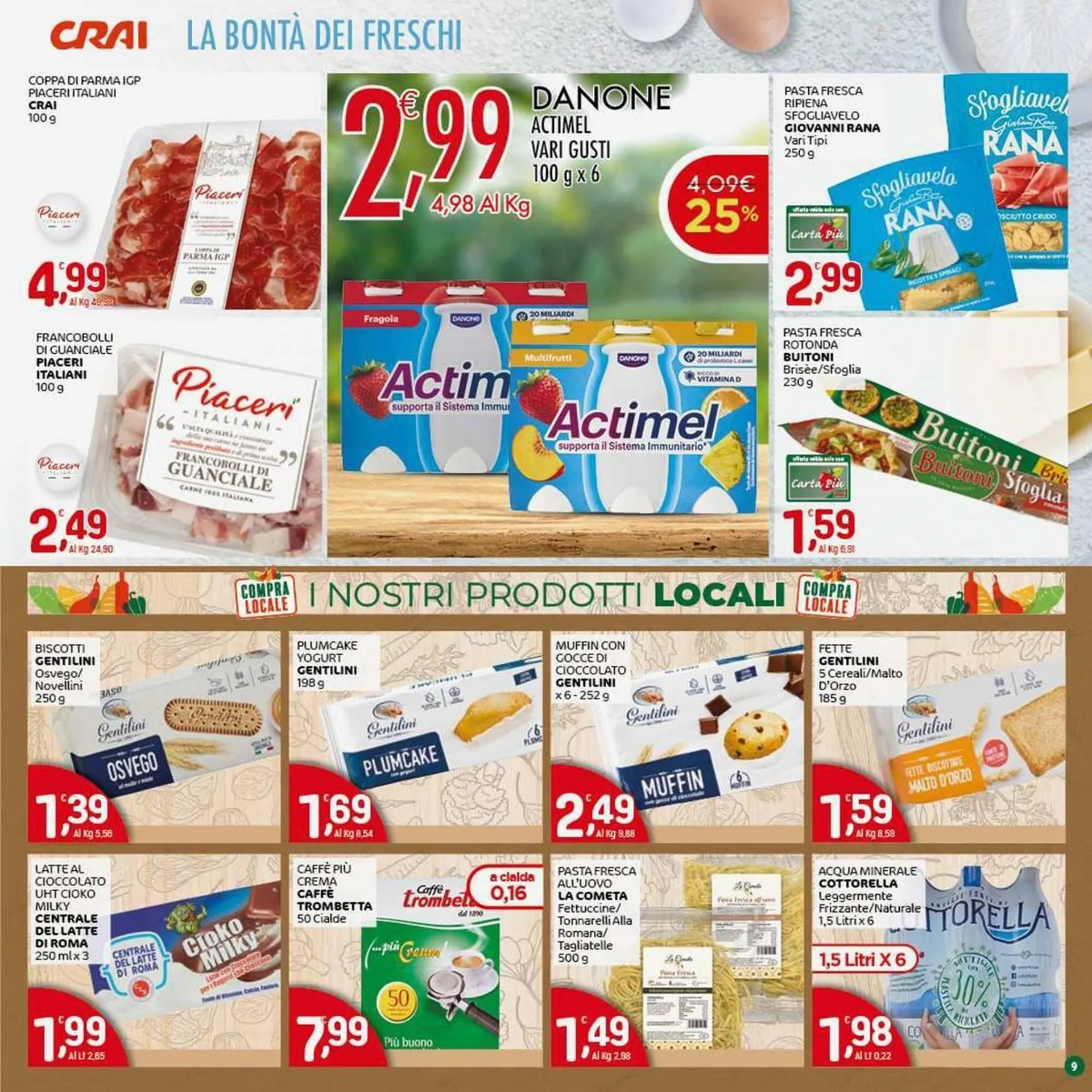Volantino Crai da 16 ottobre a 29 ottobre di 2025 - Pagina del volantino 9