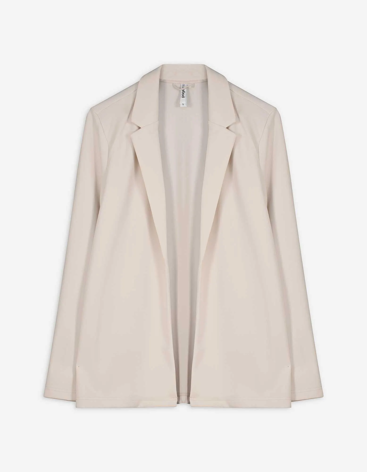 Blazer - Jersey - beige