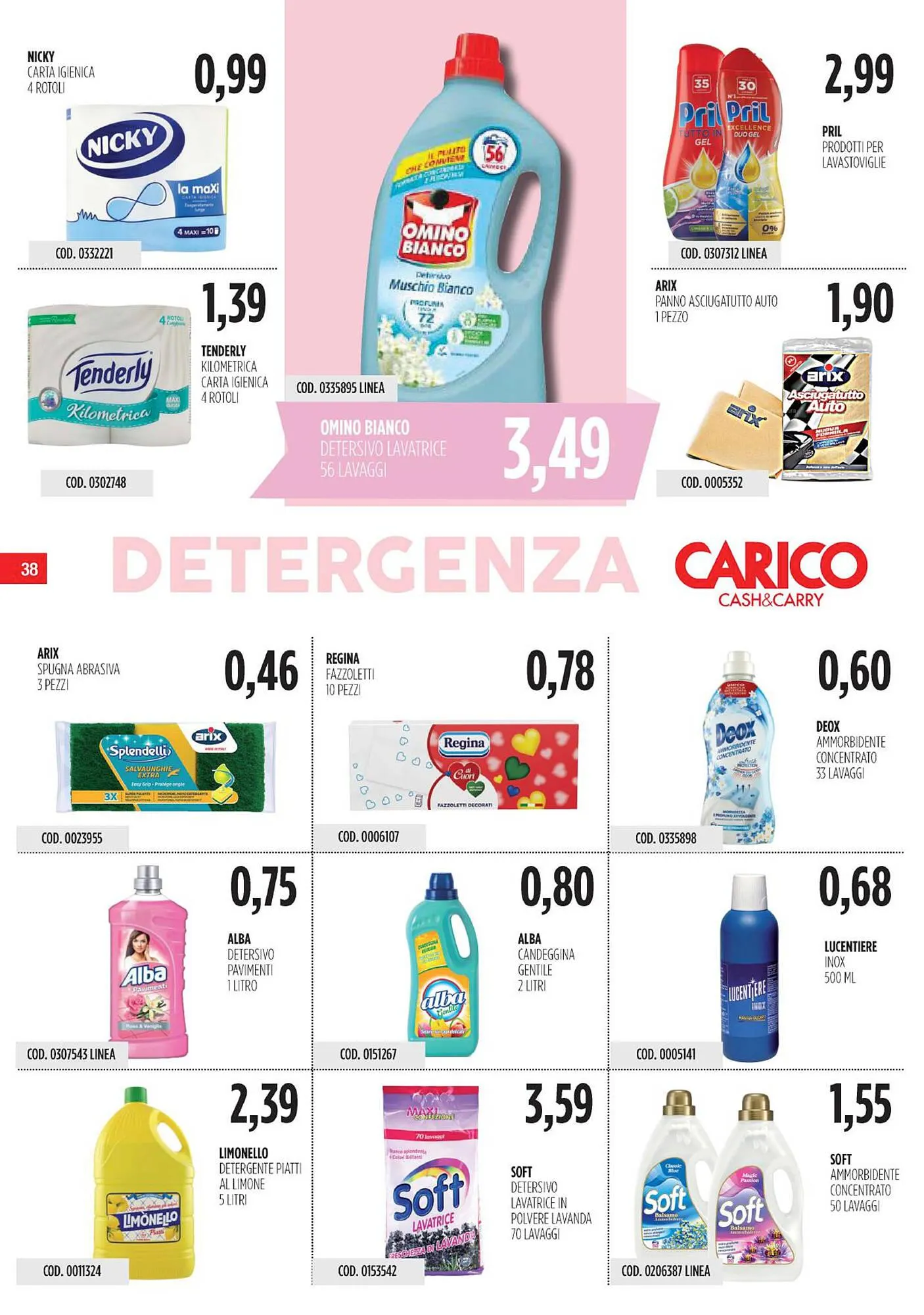 Volantino Carico Cash & Carry da 15 dicembre a 8 gennaio di 2026 - Pagina del volantino 38