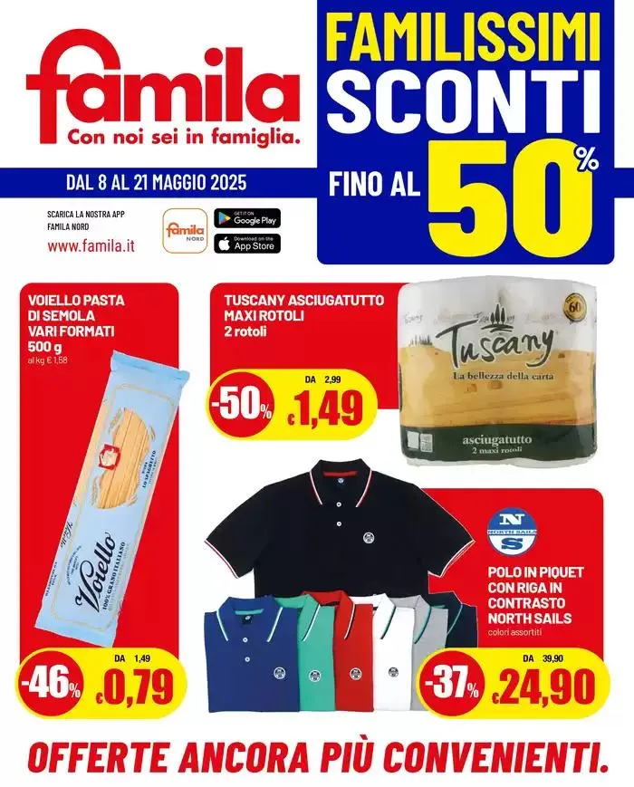 Sconti fino al 50% da 8 maggio a 21 maggio di 2025 - Pagina del volantino 1