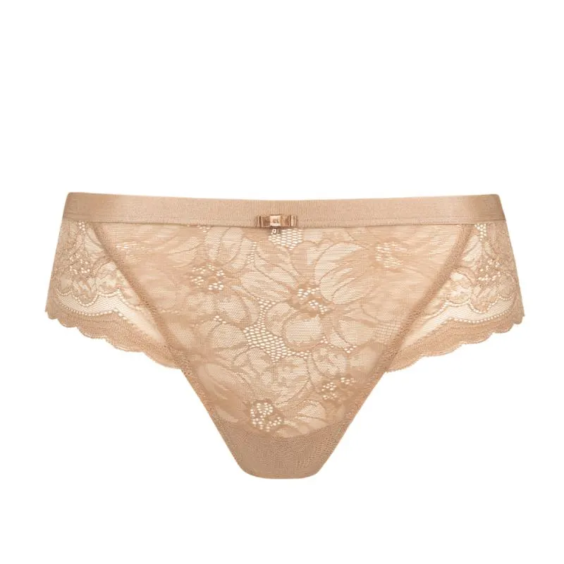 LIS-22194-SA- Brasiliano in pizzo Evelyn - Sweet Almond