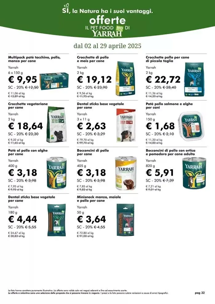 Offerte Aprile 2025 da 1 aprile a 30 aprile di 2025 - Pagina del volantino 32