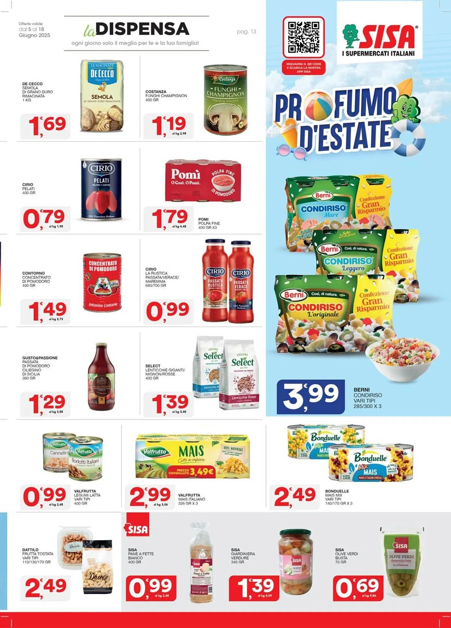 Volantino Sisa da 5 giugno a 18 giugno di 2025 - Pagina del volantino 13