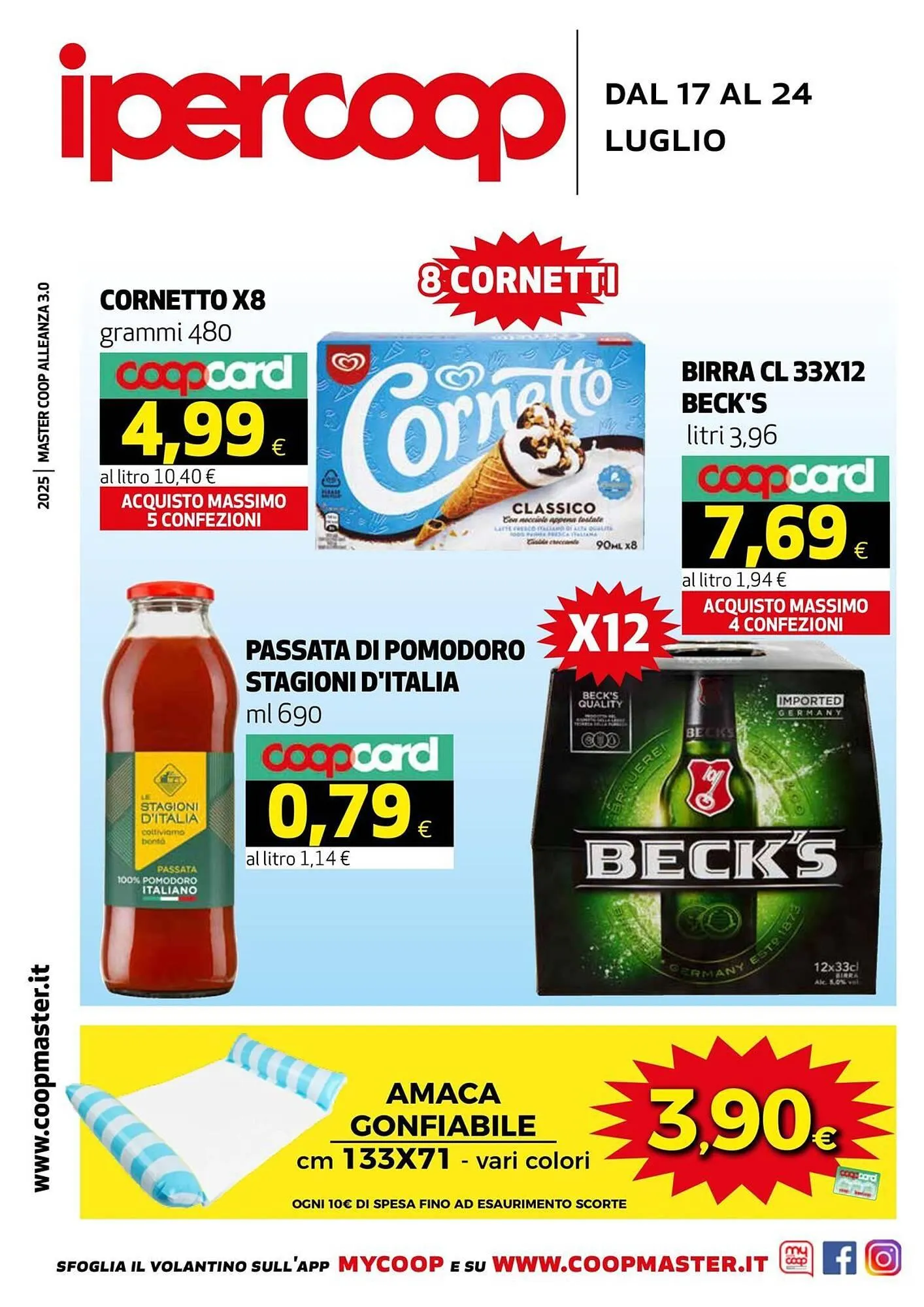Volantino Ipercoop da 17 luglio a 24 luglio di 2025 - Pagina del volantino 1