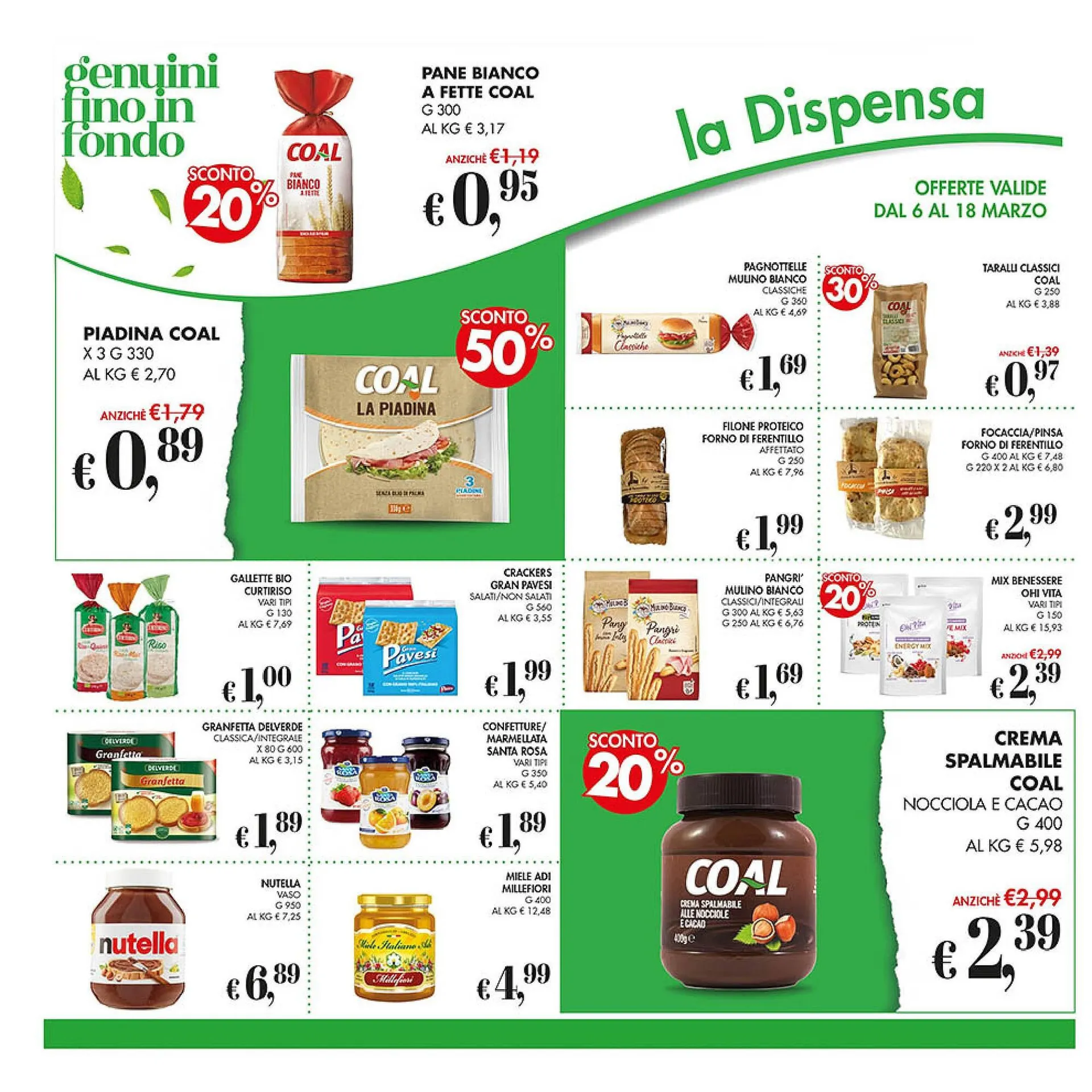 Volantino Maxi Coal da 6 marzo a 18 marzo di 2025 - Pagina del volantino 18